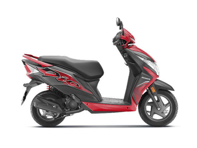Honda Dio Right Side View